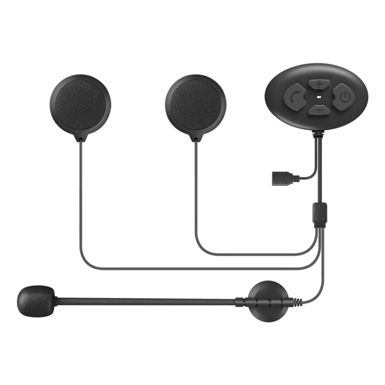 Dier DK12 800m casco Auriculares inalámbricos con Bluetooth 5,0 impermeable doble motocicleta llamada auriculares con función de intercomunicación, DK12