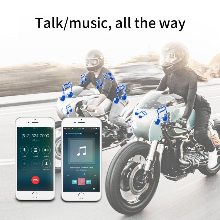 Auriculares Bluetooth V5.0 para casco de motocicleta T6, T6