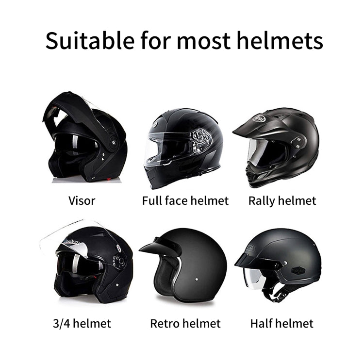 Auriculares Bluetooth V5.0 para casco de motocicleta T6, T6