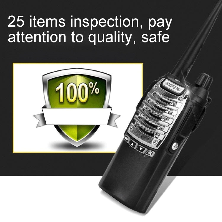 BAOFENG UV-8D Transmisor FM Walkie Talkie de Radio bidireccional con Tecla PTT Dual Profesional de Doble Banda, UV-8D
