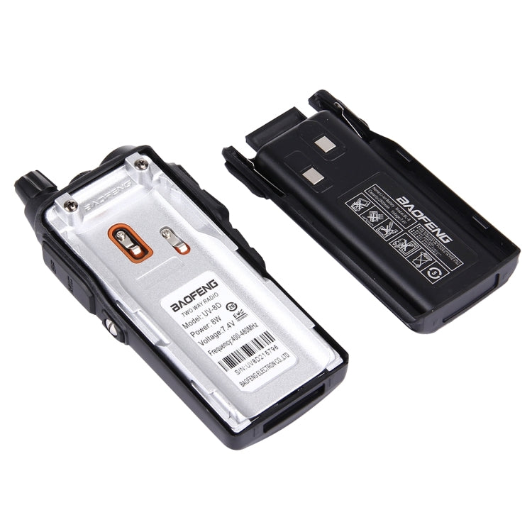 BAOFENG UV-8D Transmisor FM Walkie Talkie de Radio bidireccional con Tecla PTT Dual Profesional de Doble Banda, UV-8D