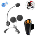 BT-S2 Auriculares con interfono Bluetooth V3.0 individuales de 2,4 GHz para casco de motocicleta, respuesta automática, compatibilidad con FM, distancia de intercomunicador de hasta 1000 m, BT-S2 Single