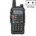 Walkie Talkie portátil con interfono Baofeng BF-UV5R Plus S9 FM, enchufe de la UE, Black, EU Plug, Red, EU Plug, Silver, EU Plug