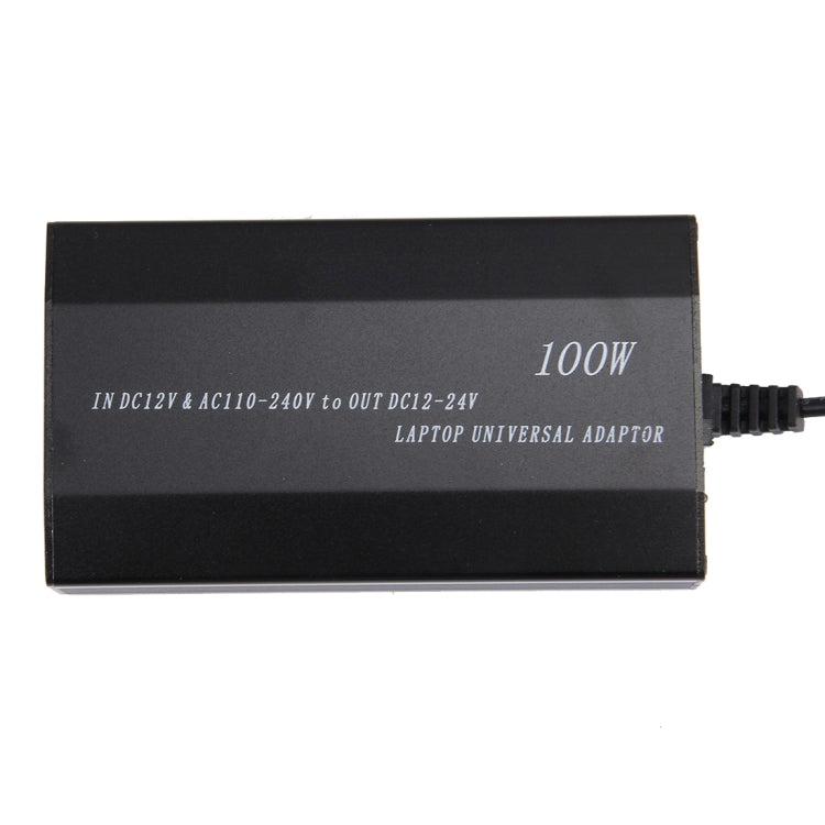 Cargador universal para portátil de 100 W con cargador para coche, adaptador de corriente CA, 8 adaptadores de corriente y 1 puerto USB para Samsung, Sony, Asus, Acer, IBM, HP, DELL, enchufe del Reino Unido, AU Plug, EU Plug, UK Plug
