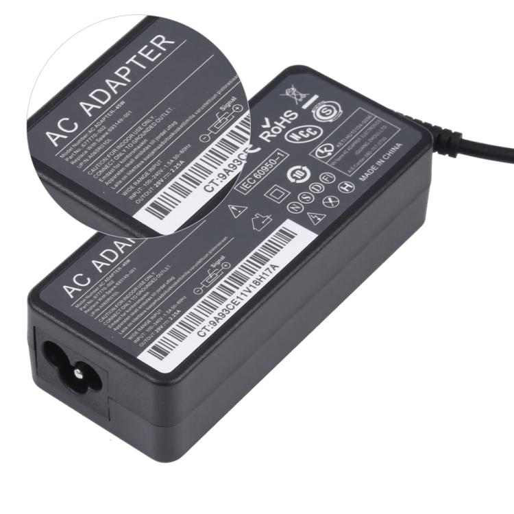 Cargador universal del adaptador del cuaderno del ordenador portátil de 20V 2.25A 45W 4.0x1.7m m con el cable de transmisión