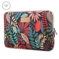 Funda Lisen de 10 pulgadas, maletín con cremallera de hojas coloridas, bolsa de transporte para iPad Air 2, iPad Air, iPad 4, iPad nuevo, Galaxy Tab A 10.1, Lenovo Yoga de 10.1 pulgadas, Microsoft Surface Pro 10.6, computadoras portátiles/tabletas de 1...