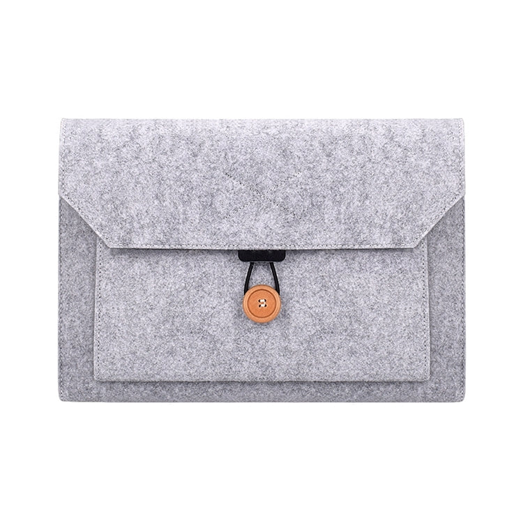 Bolsa interior para portátil con botón de fieltro multiusos ND06 para portátil de 12,5 pulgadas, 12.5 inch