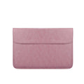 PU01S Bolsa interior para portátil con hebilla magnética invisible horizontal de cuero PU para portátiles de 13,3 pulgadas, 13.3 inch