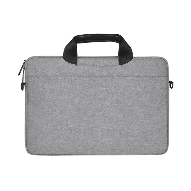 Bolso portátil con cremallera para ordenador portátil, bolso de hombro de negocios a la moda, transpirable, resistente al desgaste, de 14,1 pulgadas, con correa para el hombro, 14.1 inch