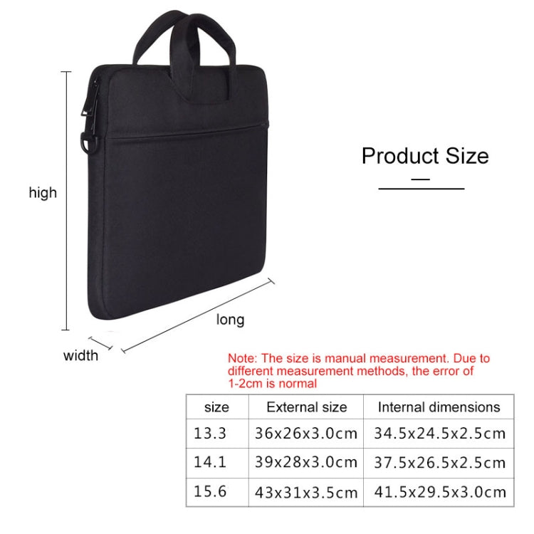 ST01S Bolso de un solo hombro con correa portátil oculta de tela Oxford impermeable para portátiles de 15,6 pulgadas, ST01S 15.6 inch Black, ST01S 15.6 inch Pink, ST01S 15.6 inch Light Grey, ST01S 15.6 inch Dark Gray, ST01S 15.6 inch Navy Blue