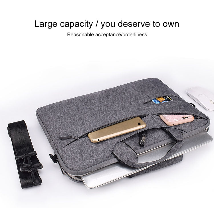 ST02S Bolso de un solo hombro con correa portátil oculta resistente al agua y resistente al desgarro para portátiles de 14,1 pulgadas, con cinturón para maleta, ST02S 14.1 inch Black, ST02S 14.1 inch Dark Gray, ST02S 14.1 inch Pink                     ...