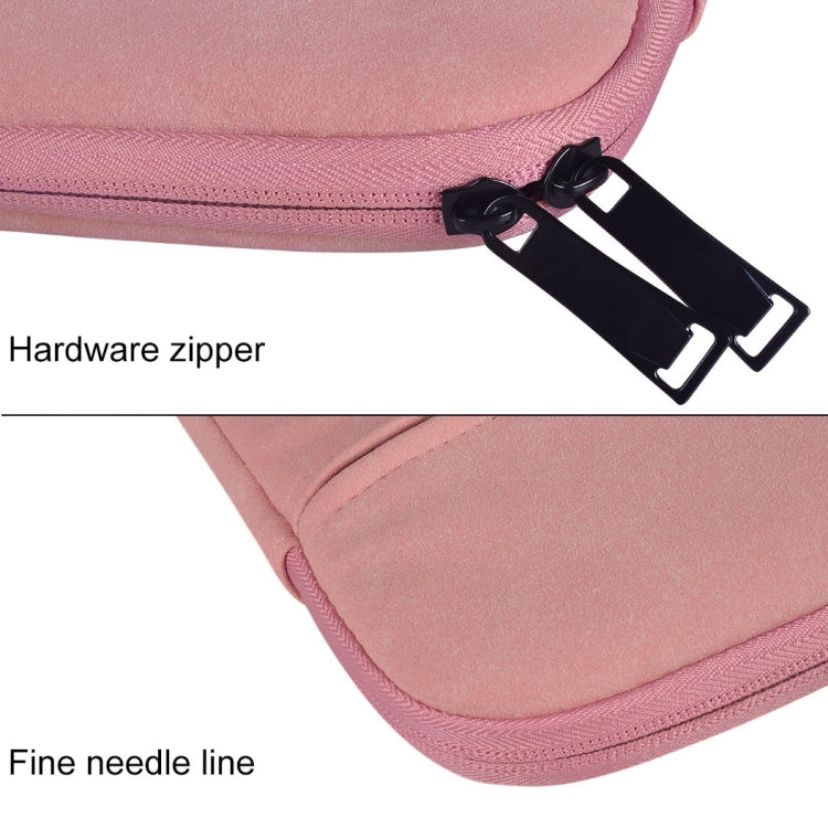 ST06 Bolso de un solo hombro con correa portátil oculta con cremallera de cuero PU resistente al agua para portátiles de 14,1 pulgadas, con cinturón para maleta, ST06 14.1 inch Dark Gray, ST06 14.1 inch Pink, ST06 14.1 inch Light Grey