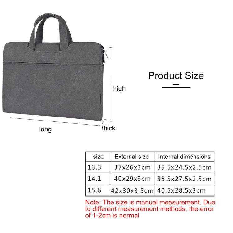 ST06 Bolso de un solo hombro con correa portátil oculta con cremallera de cuero PU resistente al agua para portátiles de 14,1 pulgadas, con cinturón para maleta, ST06 14.1 inch Dark Gray, ST06 14.1 inch Pink, ST06 14.1 inch Light Grey