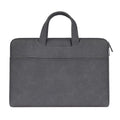 ST06 Bolso de un solo hombro con correa portátil oculta con cremallera de cuero PU resistente al agua para portátiles de 15,6 pulgadas, con cinturón para maleta, ST06 15.6 inch Dark Gray, ST06 15.6 inch Pink, ST06 15.6 inch Light Grey