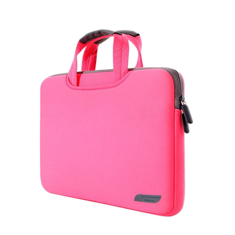 Bolsa portátil permeable al aire de 12 pulgadas para MacBook, Lenovo y otras computadoras portátiles, tamaño: 32x21x2 cm, 12 inch Magenta, 12 inch Blue, 12 inch Grey, 12 inch Green, 12 inch Pink, 12 inch Black