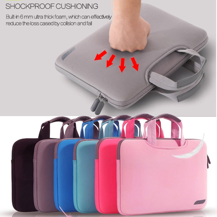 Bolsa portátil permeable al aire de 12 pulgadas para MacBook, Lenovo y otras computadoras portátiles, tamaño: 32x21x2 cm, 12 inch Magenta, 12 inch Blue, 12 inch Grey, 12 inch Green, 12 inch Pink, 12 inch Black