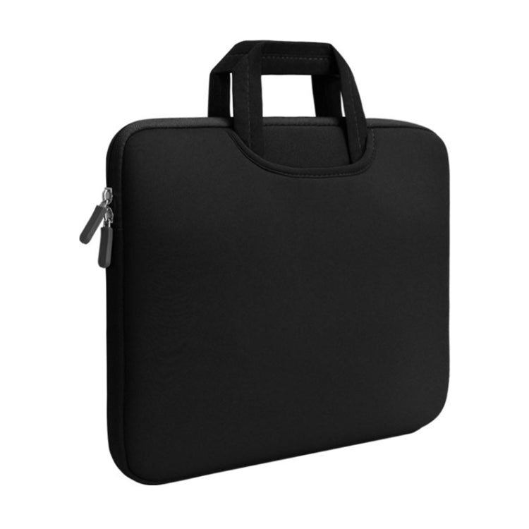 Bolsa portátil permeable al aire de 13,3 pulgadas para MacBook Air / Pro, Lenovo y otras computadoras portátiles, tamaño: 34x25,5x2,5 cm, 13.3 inch Magenta, 13.3 inch Blue, 13.3 inch Grey, 13.3 inch Green, 13.3 inch Pink, 13.3 inch Black