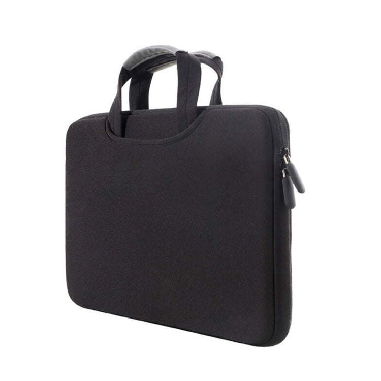 Bolsa portátil permeable al aire de 15,4 pulgadas para MacBook Air / Pro, Lenovo y otras computadoras portátiles, tamaño: 38x27,5x3,5 cm, 15.4 inch Magenta, 15.4 inch Blue, 15.4 inch Grey, 15.4 inch Green, 15.4 inch Pink, 15.4 inch Black