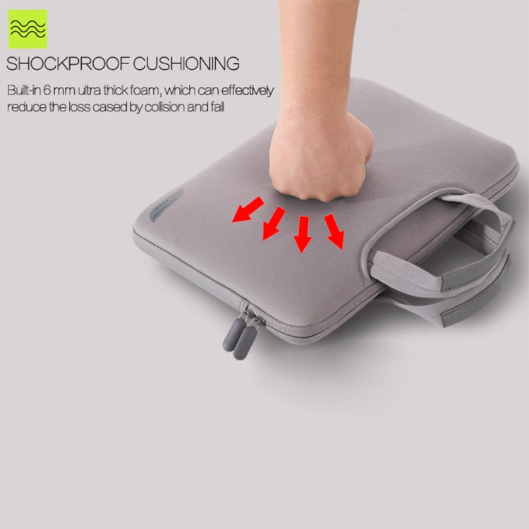 Bolsa de mano portátil permeable al aire de 15,6 pulgadas para computadoras portátiles, tamaño: 41,5 x 30,0 x 3,5 cm, 15.6 inch Black, 15.6 inch Pink, 15.6 inch Green, 15.6 inch Grey, 15.6 inch Magenta