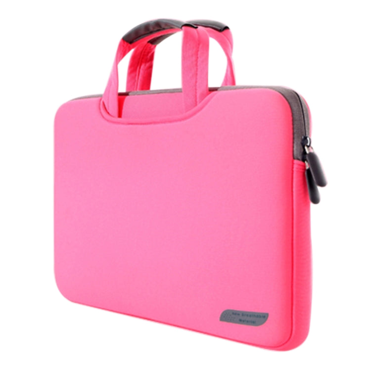 Bolsa de mano portátil permeable al aire de 15,6 pulgadas para computadoras portátiles, tamaño: 41,5 x 30,0 x 3,5 cm, 15.6 inch Black, 15.6 inch Pink, 15.6 inch Green, 15.6 inch Grey, 15.6 inch Magenta
