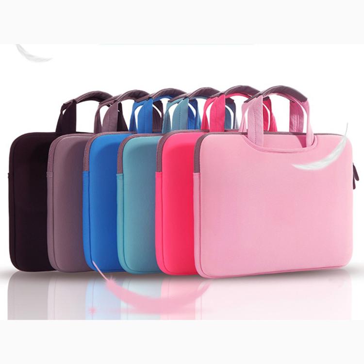 Bolsa de mano portátil permeable al aire de 15,6 pulgadas para computadoras portátiles, tamaño: 41,5 x 30,0 x 3,5 cm, 15.6 inch Black, 15.6 inch Pink, 15.6 inch Green, 15.6 inch Grey, 15.6 inch Magenta
