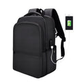 Mochila impermeable de poliéster para portátiles de menos de 15 pulgadas, con correa para carrito de maletero con interfaz USB