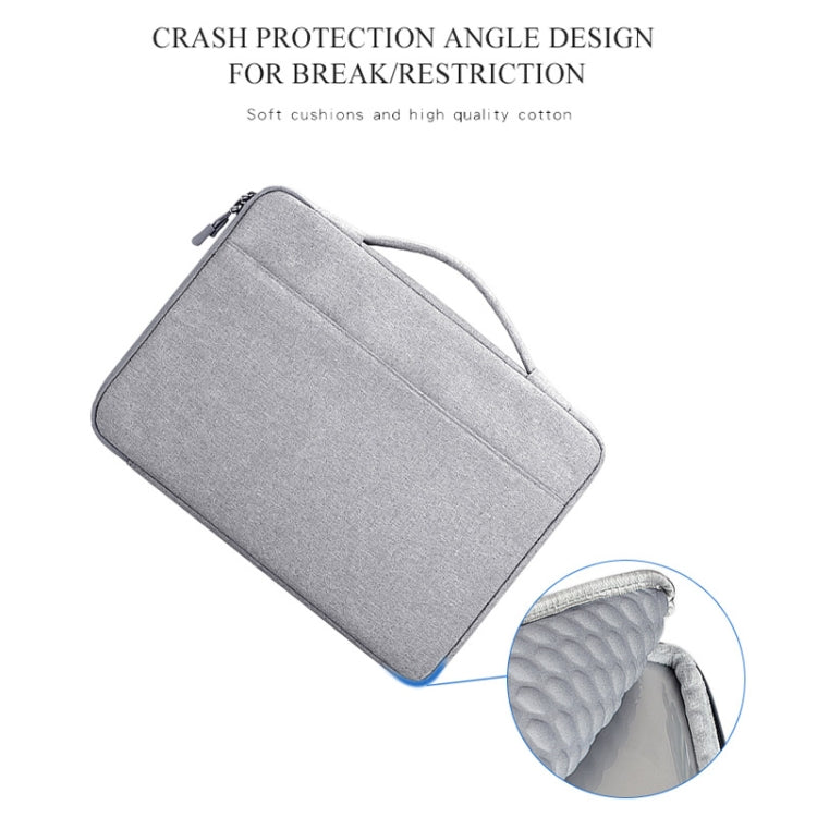 Bolso impermeable para ordenador portátil de tela Oxford ND04 para portátiles de 13,3 pulgadas, con correa para carrito de maletero, 13.3 inch