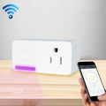 10A WiFi 2,4 GHz APP Control remoto sincronización enchufe inteligente funciona con Alexa y Google Home, CA 110-250 V, enchufe de EE. UU.