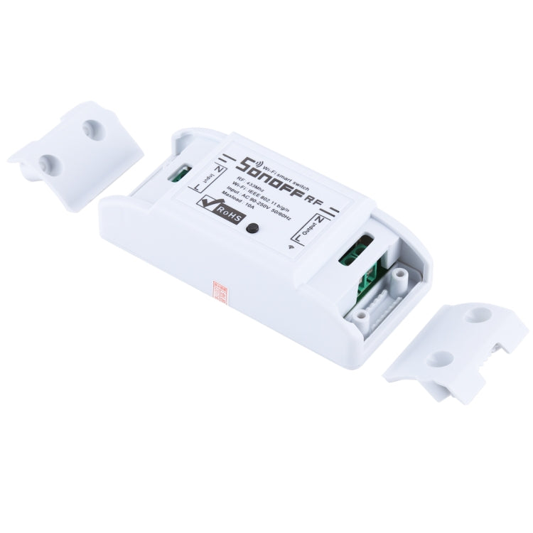 Sonoff 433MHz DIY WiFi Módulo de temporizador de Control remoto inalámbrico inteligente interruptor de alimentación para hogar inteligente, compatible con iOS y Android, 433MHz