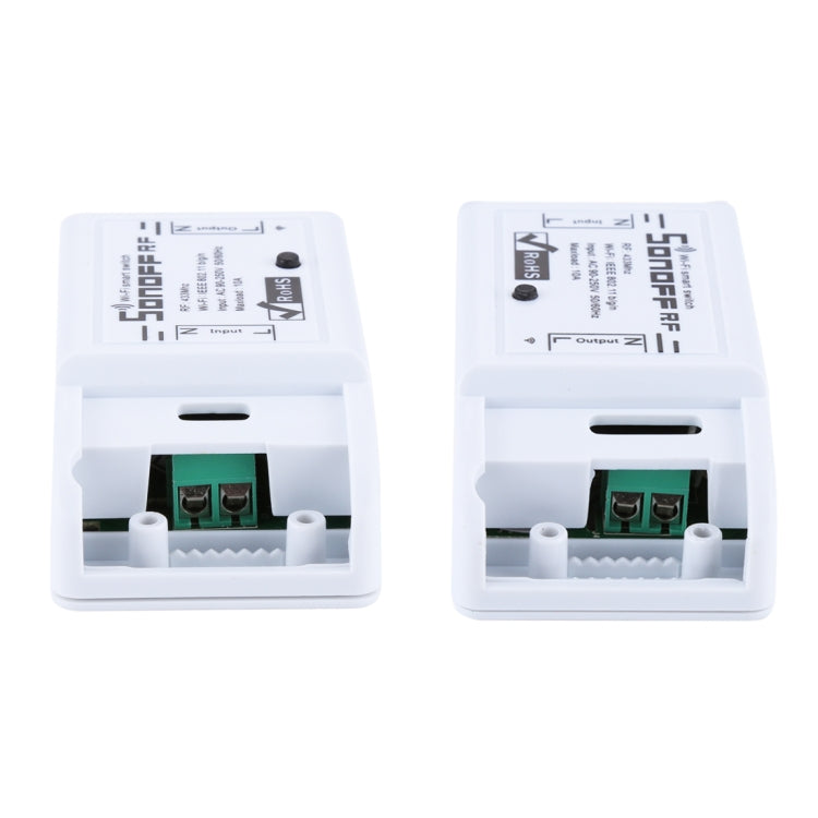 Sonoff 433MHz DIY WiFi Módulo de temporizador de Control remoto inalámbrico inteligente interruptor de alimentación para hogar inteligente, compatible con iOS y Android, 433MHz