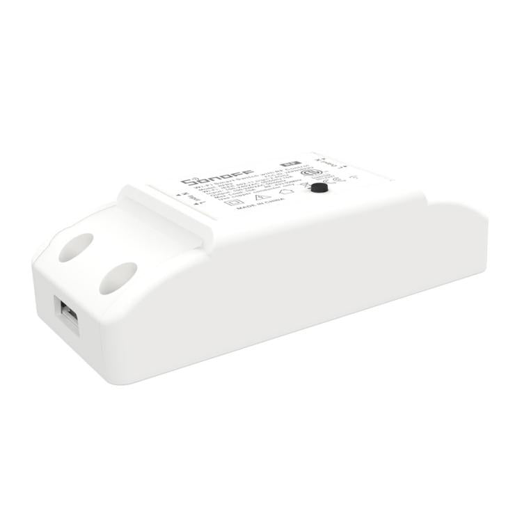 Sonoff 433MHz DIY WiFi Módulo de temporizador de control remoto inalámbrico inteligente Interruptor de encendido con control remoto de 4 teclas para hogar inteligente, compatible con iOS y Android, 433MHz with Remote Control