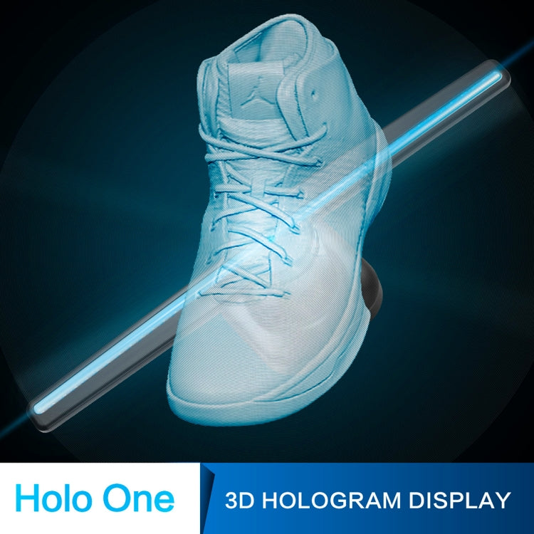 Ventilador holográfico con pantalla holográfica de 224 LED con control remoto, compatible con tarjeta Micro SD de 4GB, CA 100-240V, 450 x 224 Pixels