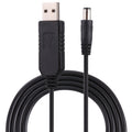Cable convertidor de refuerzo USB de CC de 5 V a 12 V, 5V to 12V