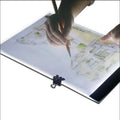 Tablero de copia de caja de luz de rastreo Artcraft LED USB portátil ultrafino de tamaño A4 para artistas que dibujan bocetos, animación y visualización de rayos X, No Brightness Control No Charger