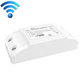 El módulo de control remoto inalámbrico del interruptor inteligente WiFi de un solo canal 10A funciona con Alexa y Google Home, CA 90-250 V