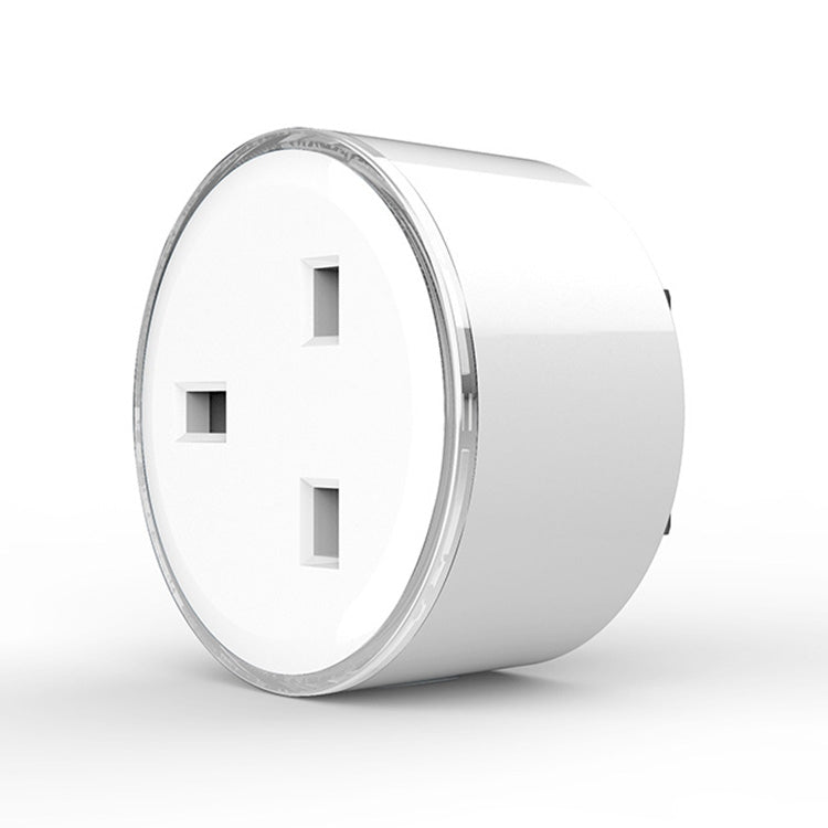 El enchufe inteligente con control remoto WiFi con luz de escena RGB de 10 A funciona con Alexa y Google Home, CA 220-240 V, enchufe para Reino Unido, XS-SSC03