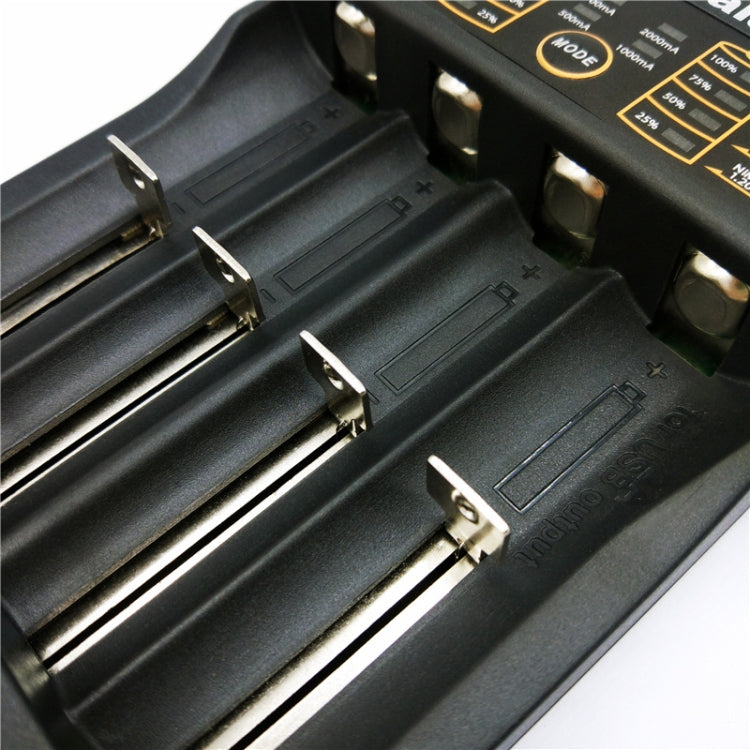 LiitoKala lii-402 Cargador de batería de litio 4 en 1 para Li-ion IMR 18650, 18490, 18350, 17670, 17500, 16340(RCR123), 14500, 10440