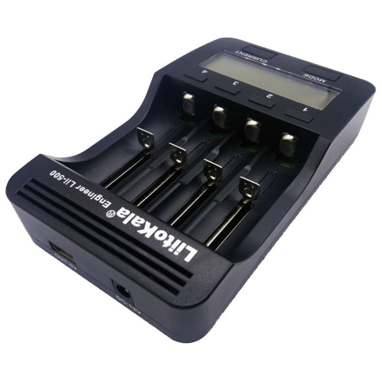 LiitoKala lii-500 Cargador de batería de litio para Li-ion IMR 18650, 26650, 16340, 14500, 10440, 18500, enchufe de EE. UU.