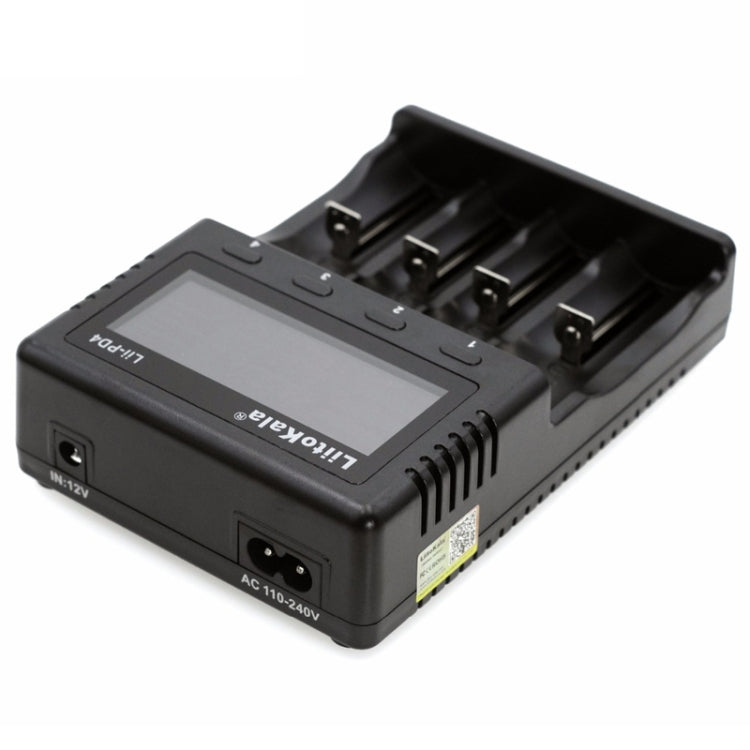 LiitoKala Lii-PD4 Cargador de batería de níquel-hidrógeno para Li-ion / IMR LiFePO4 26650,21700,20700, 18650, 18490, 18350, 17670, 17500, 16340(RCR123), 14500, 10440