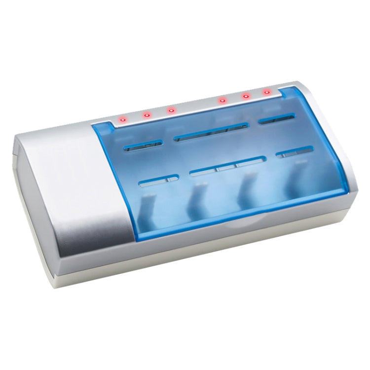 Cargador de batería de 4 ranuras CA 100-240V para baterías de tamaño AA, AAA y C/D, enchufe AU