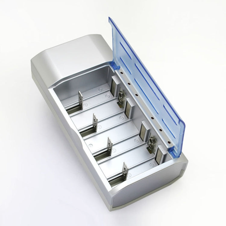 Cargador de batería de 4 ranuras CA 100-240V para baterías de tamaño AA, AAA y C/D, enchufe AU