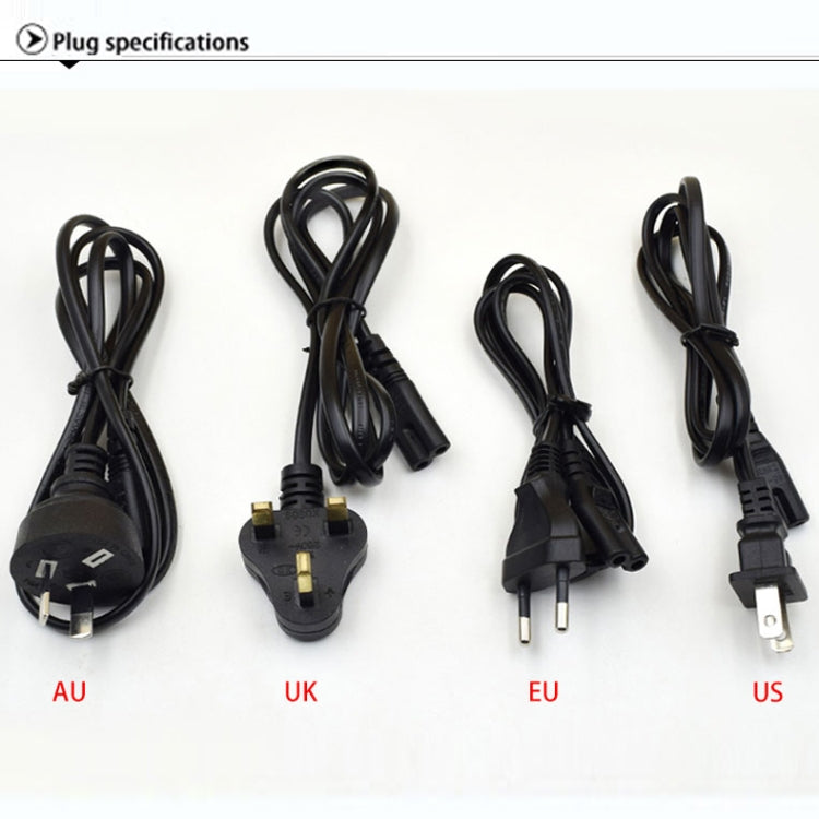 Cargador de batería de 4 ranuras CA 100-240V para pilas AA, AAA y 9V Ni-MH, enchufe de la UE