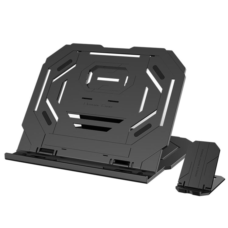 Soporte de refrigeración de diseño hueco multifunción T3 con ángulo ajustable de 10 niveles para portátiles, MacBook, iPad y teléfonos móviles, T3 (Black), T3 (Pink), T3 (Blue), T3 (White)