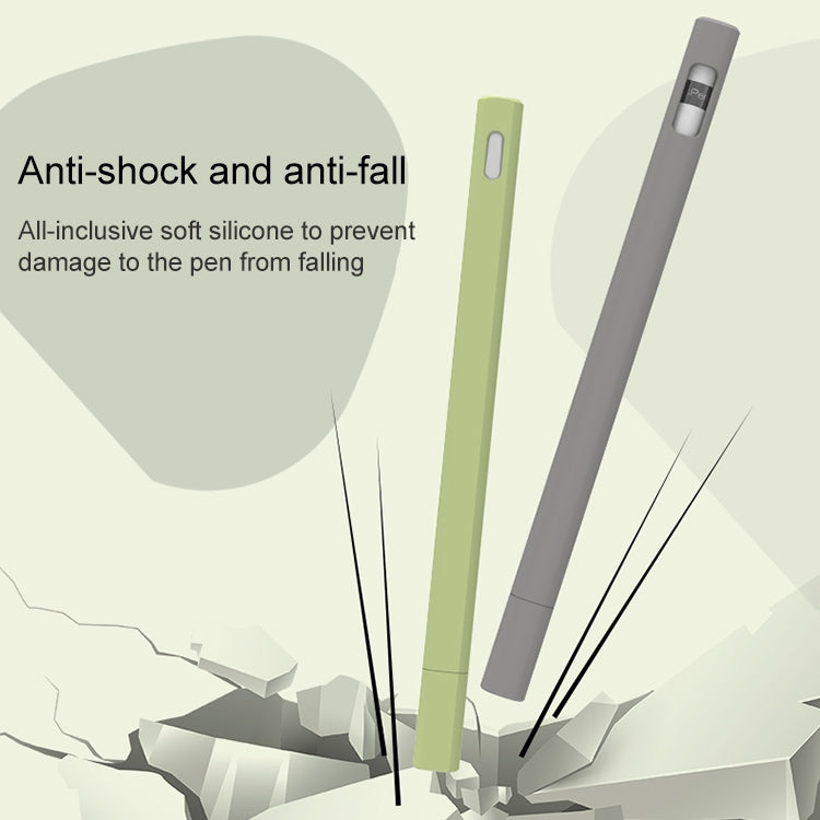 LOVE MEI para Apple Pencil 1 funda protectora de silicona con forma triangular Stylus Pen, For Apple Pencil 1