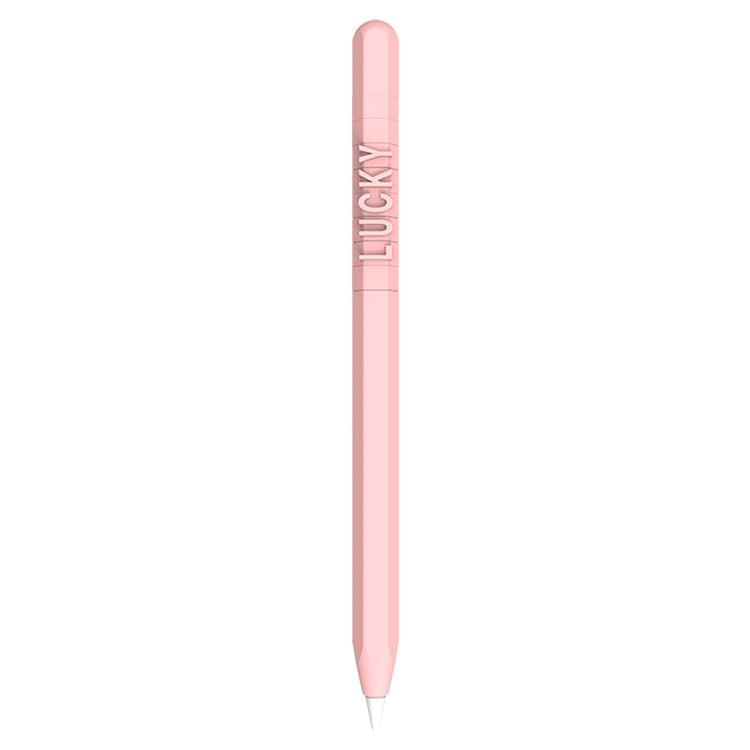 LOVE MEI para Apple Pencil 1 número letra diseño Stylus Pen funda protectora de silicona, For Apple Pencil 1