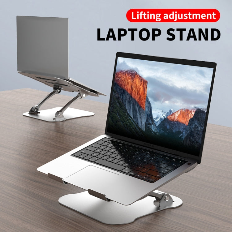 Soporte para portátil ajustable con elevación R-JUST, Laptop Stand