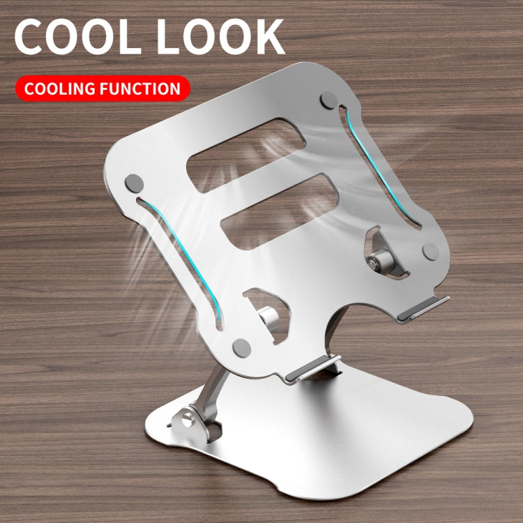 Soporte para portátil ajustable con elevación R-JUST, Laptop Stand