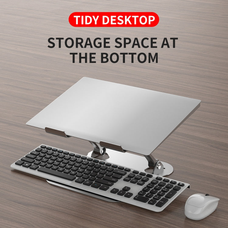 Soporte para portátil ajustable con elevación R-JUST, Laptop Stand