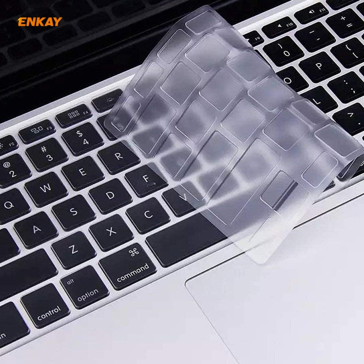 ENKAY Funda protectora de teclado de TPU para MacBook Air de 13,3 pulgadas A1932 (2018), versión UE, For MacBook Air 13.3 inch A1932 (2018)