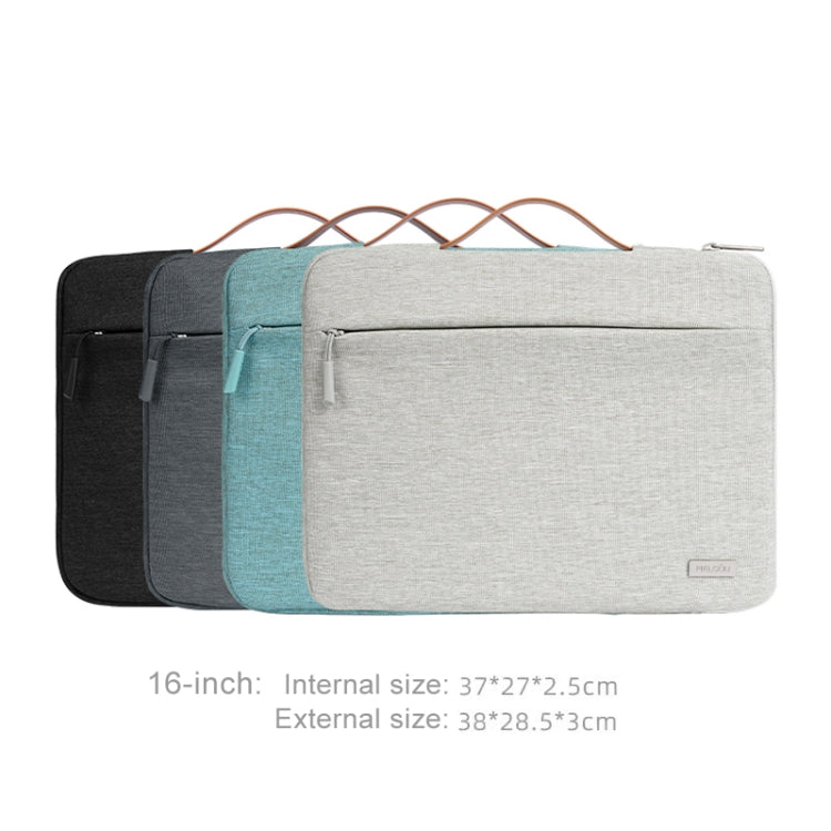 Para bolsa de mano impermeable con cremallera para computadora portátil de 16 pulgadas, For 16 inch